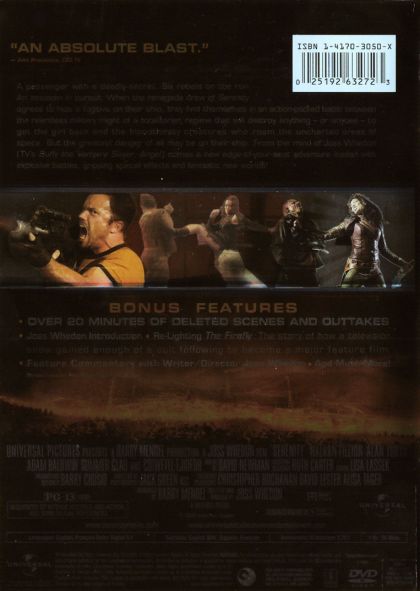 Serenity (2005) - DVD