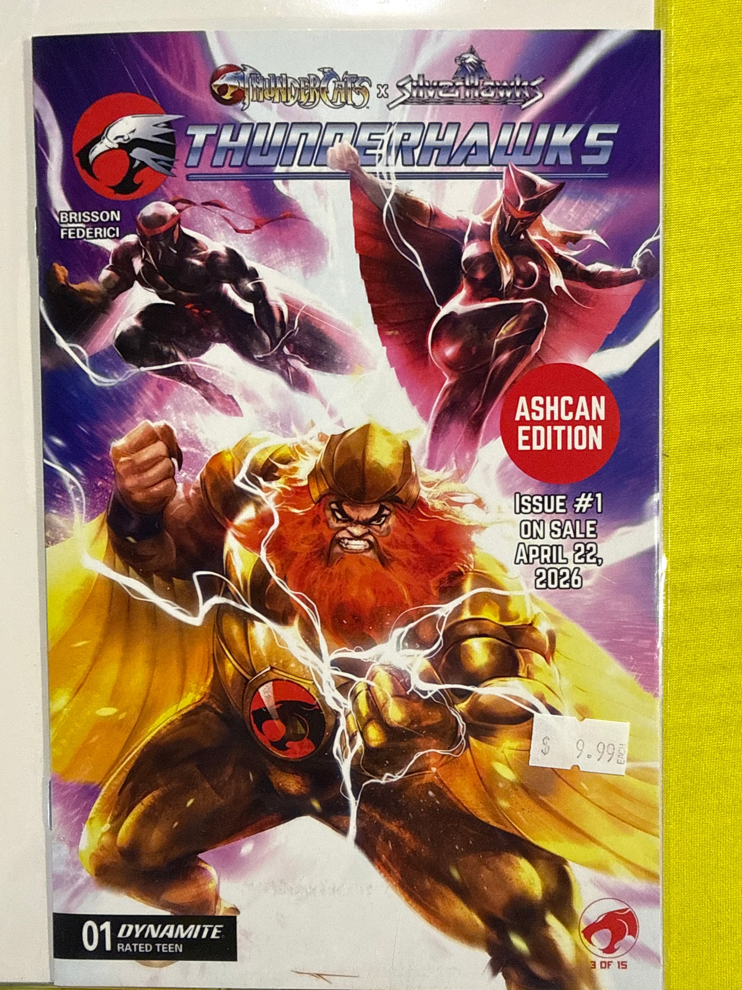 Thundercats X Silverhawks Thunderhawks #1 Ashcan Promo