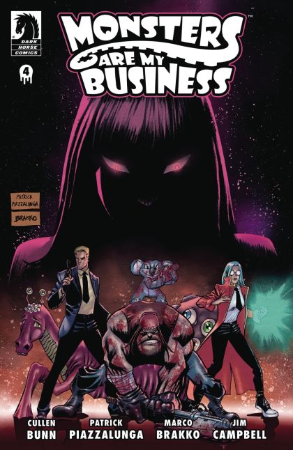 Monsters Are My Business (And Business Is Bloody) #4 Patrick Piazzalunga Regular