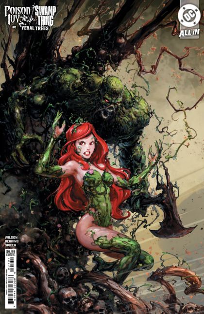 Poison Ivy / Swamp Thing: Feral Trees #1C Clayton Crain Variant