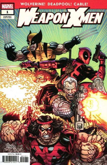 Weapon X-Men, Vol. 2 #1C ChrisCross Variant