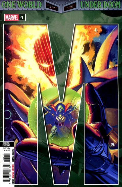 One World Under Doom #4I 2nd Printing Ben Harvey
