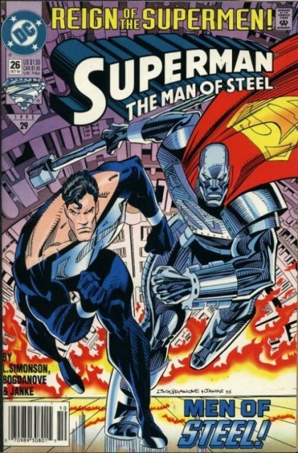 Superman: The Man of Steel #26B Newsstand Edition