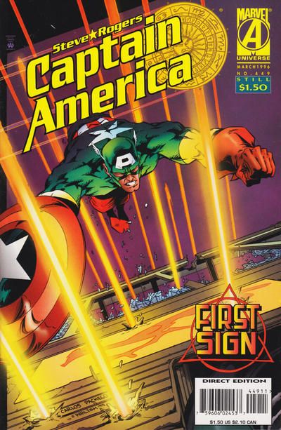 Captain America, Vol. 1 #449A Direct Edition