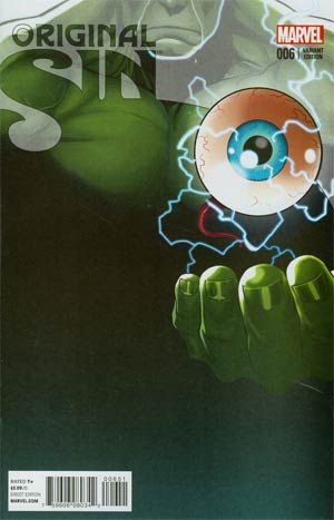 Original Sin #6E Paul Renaud Teaser Variant Cover