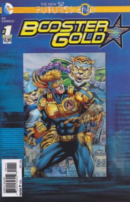 Booster Gold: Futures End #1A 3D Cover