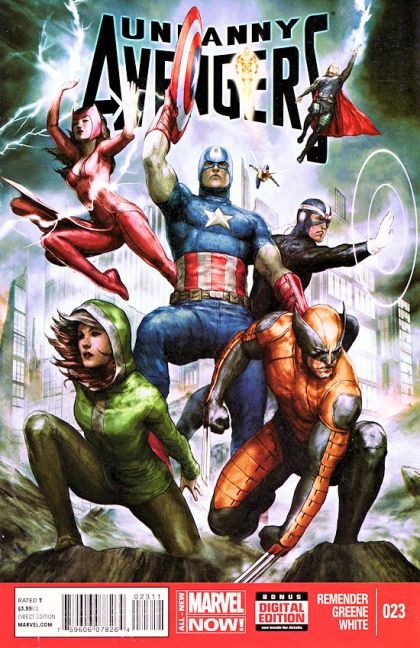 Uncanny Avengers, Vol. 1 #23A Regular Agustin Alessio Cover