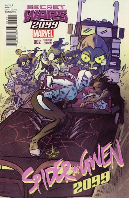Secret Wars 2099 #2B Jason Latour Spider-Gwen 2099 Variant Cover