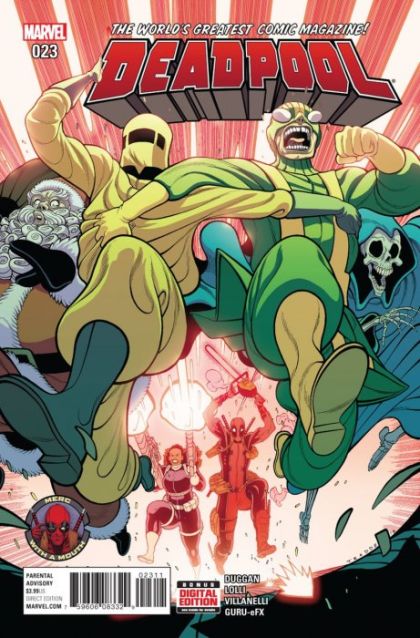 Deadpool, Vol. 5 #23A Regular Tradd Moore Cover