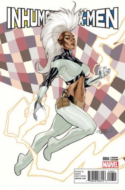 Inhumans vs. X-Men #6E Variant Terry Dodson X-Men Cover