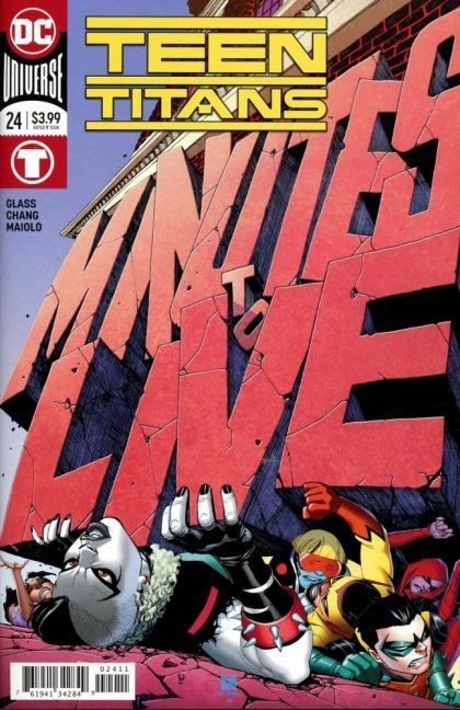 Teen Titans, Vol. 6 #24A Regular Bernard Chang Cover
