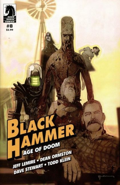 Black Hammer: Age of Doom #8B Variant Bill Sienkiewicz Cover