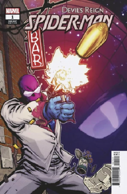 Devil's Reign: Spider-Man #1B Ze Carlos Cover