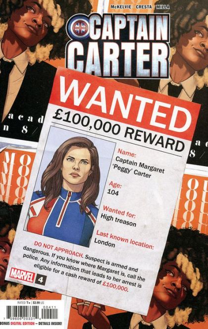 Captain Carter #4A Regular Jamie McKelvie Cover