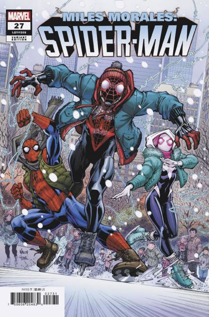 Miles Morales: Spider-Man, Vol. 2 #27C Todd Nauck Winter Holiday Variant