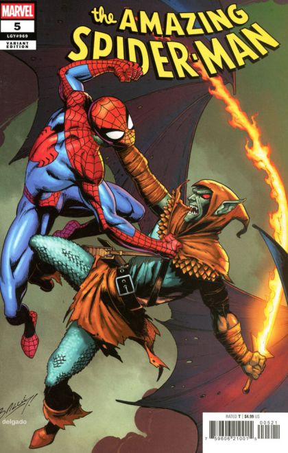 The Amazing Spider-Man, Vol. 7 #5B Mark Bagley Spoiler Variant