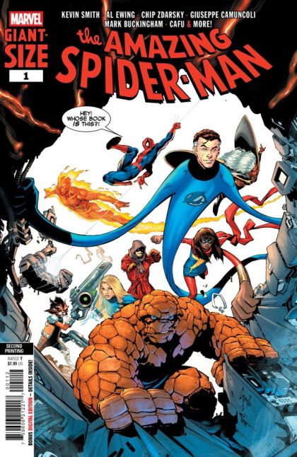 Giant-Size Amazing Spider-Man, Vol. 2 #1E 2nd Printing Greg Capullo