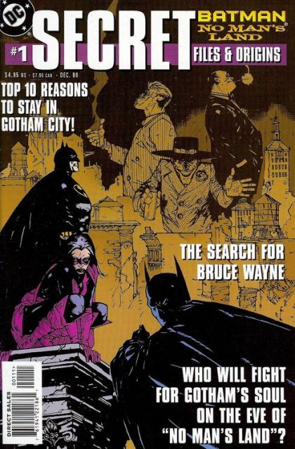 Batman: No Man's Land Secret Files & Origins #1 Direct Edition