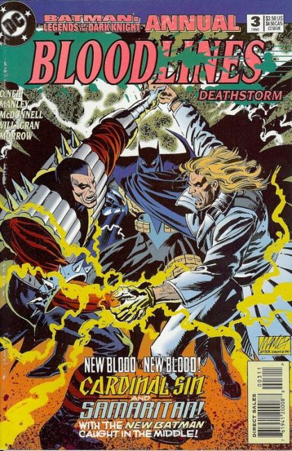 Batman: Legends of The Dark Knight Annual #3 Mike Manley Regular Cover