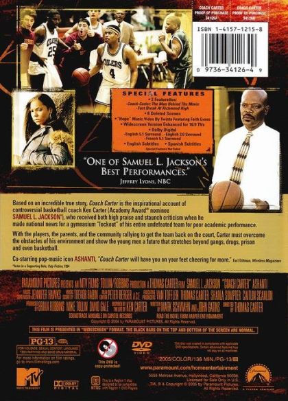 Coach Carter (2005) - DVD