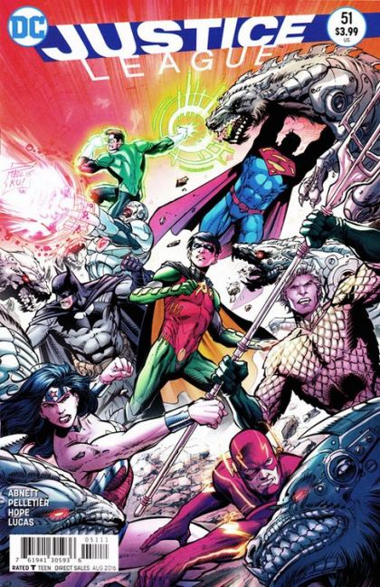 Justice League, Vol. 1 #51A Regular Paul Pelletier & Tony Kordos Cover