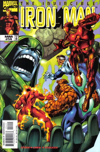 Iron Man, Vol. 3 #14A Direct Edition