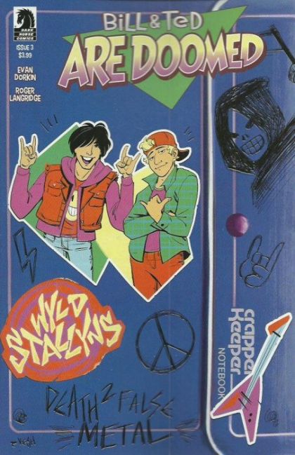 Bill & Ted Are Doomed #3B Variant Tyler Crook Cover