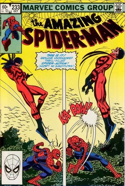 The Amazing Spider-Man, Vol. 1 #233A Direct Edition
