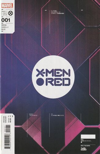 X-Men: Red, Vol. 2 #1C Tom Muller Incentive Design Variant (1:10)