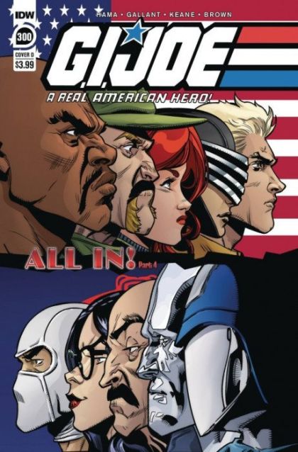G.I. Joe: A Real American Hero, Vol. 1 (IDW) #300D Kieran McKeown Cover