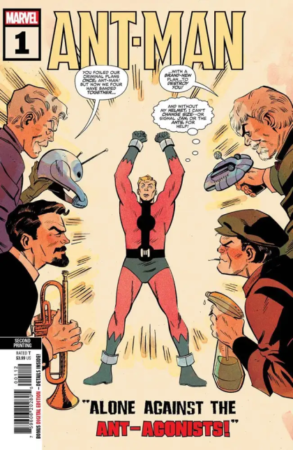 Ant-Man, Vol. 3 #1E Tom Reilly 2nd Printing Variant