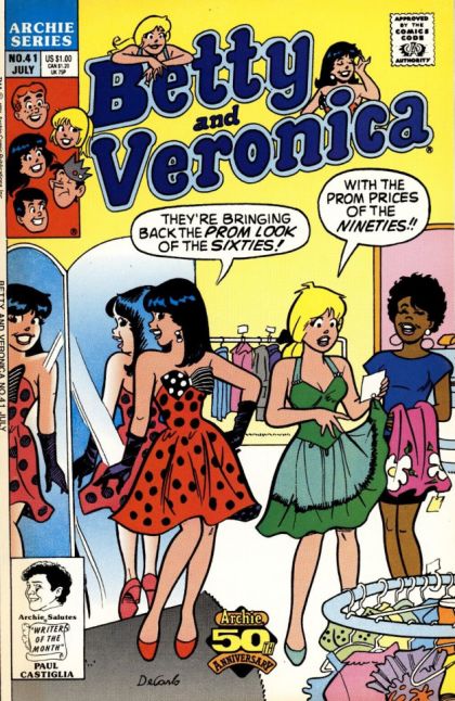 Betty & Veronica, Vol. 1 #41A Direct Edition