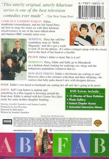 Absolutely Fabulous: Series 2 - DVD
