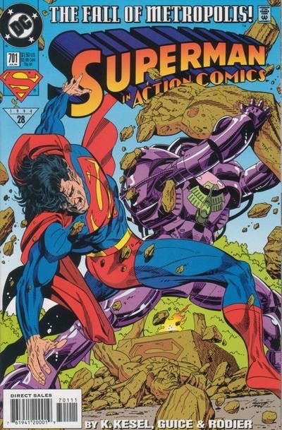 Action Comics, Vol. 1 #701A Direct Edition