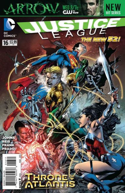 Justice League, Vol. 1 #16A Ivan Reis Regular Cover