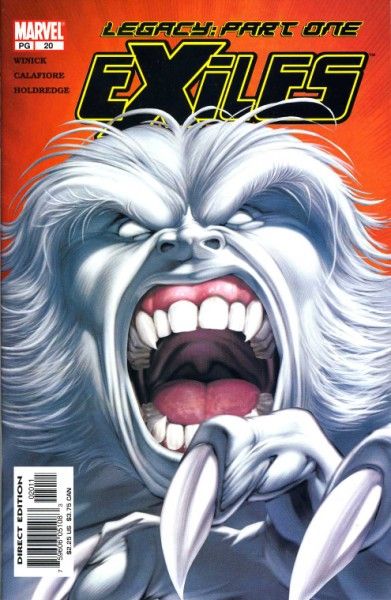 Exiles, Vol. 1 #20A Direct Edition