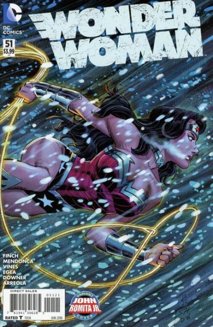 Wonder Woman, Vol. 4 #51B John Romita Jr. Variant