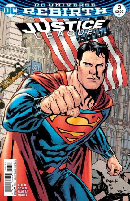 Justice League, Vol. 2 #3B Yanick Paquette Variant Cover