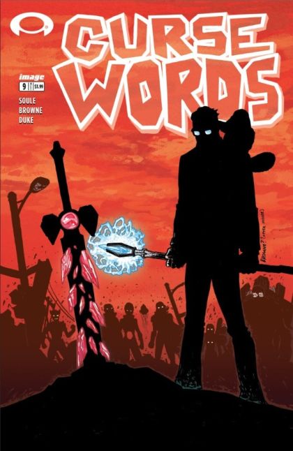 Curse Words #9C Walking Dead #6 Tribute Cover