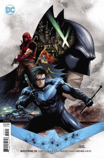 Nightwing, Vol. 4 #55B Variant Tyler Kirkham Cover