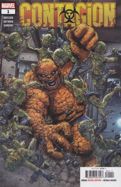 Contagion, Vol. 1 #1A Juan Jose Ryp & Jesus Aburtov Cover