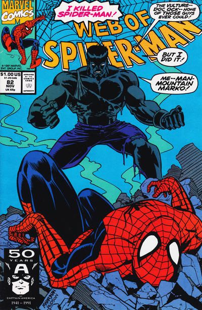 Web of Spider-Man, Vol. 1 #82A Direct Edition