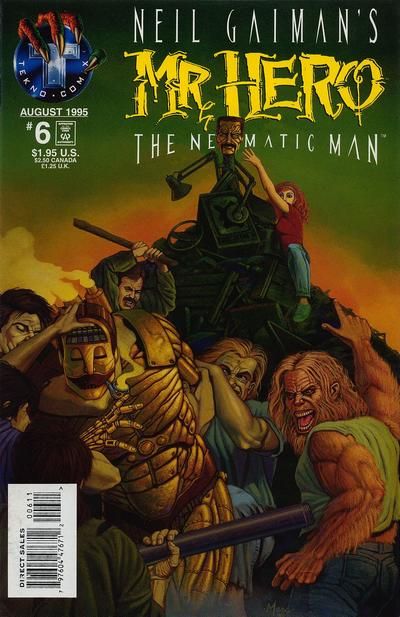 Neil Gaiman's Mr. Hero: The Newmatic Man, Vol. 1 #6A Direct Edition