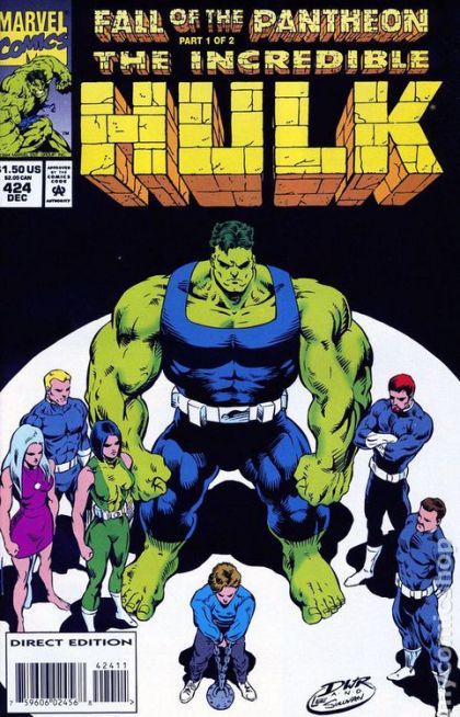 The Incredible Hulk, Vol. 1 #424A Direct Edition