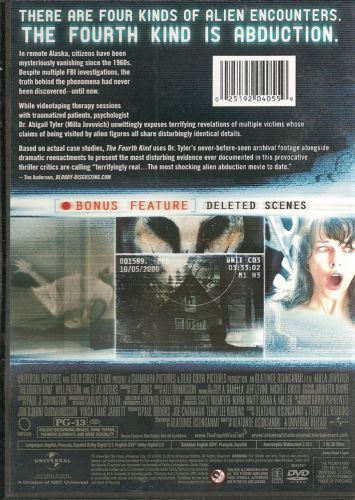 The Fourth Kind (2009) - DVD