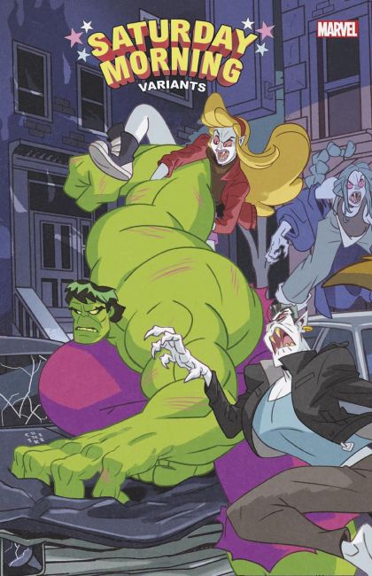 Hulk: Blood Hunt #1B Sean 'Cheeks' Galloway Saturday Morning Connecting Variant