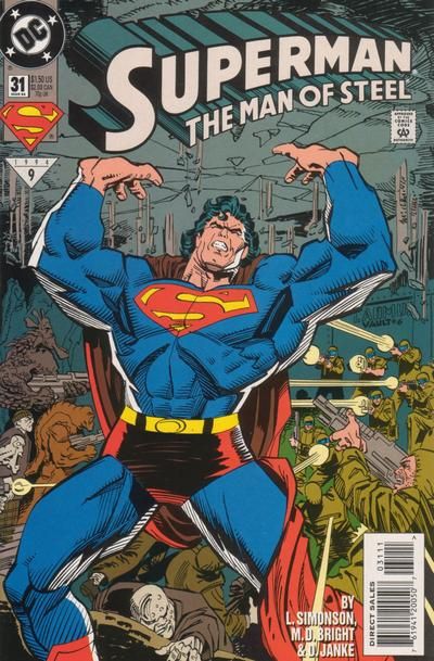 Superman: The Man of Steel #31A Direct Edition