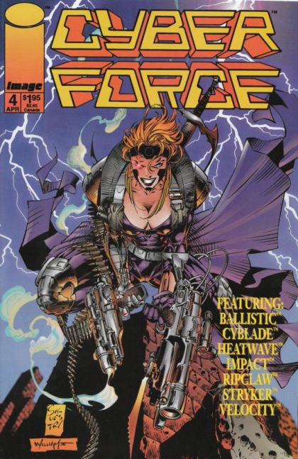 Cyberforce, Vol. 2 #4A Direct Edition