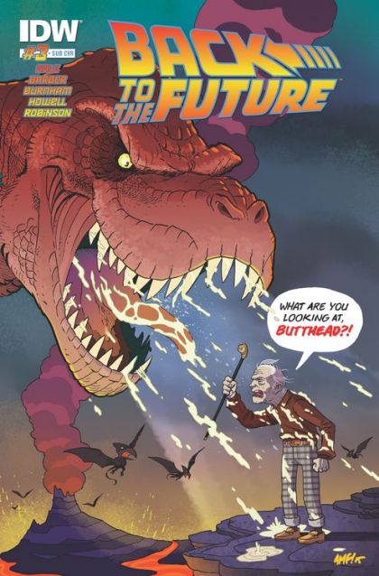 Back To The Future (IDW Publishing) #3B Tony Fleecs Variant