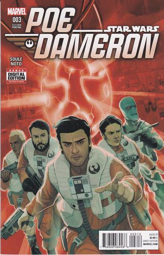 Poe Dameron #3C Phil Noto Cover 2nd printing